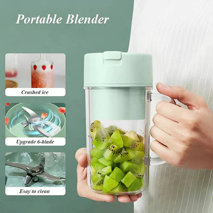 Rechargeable Portable Juicer Cup with Straw Ramadan Offer🌙🌙